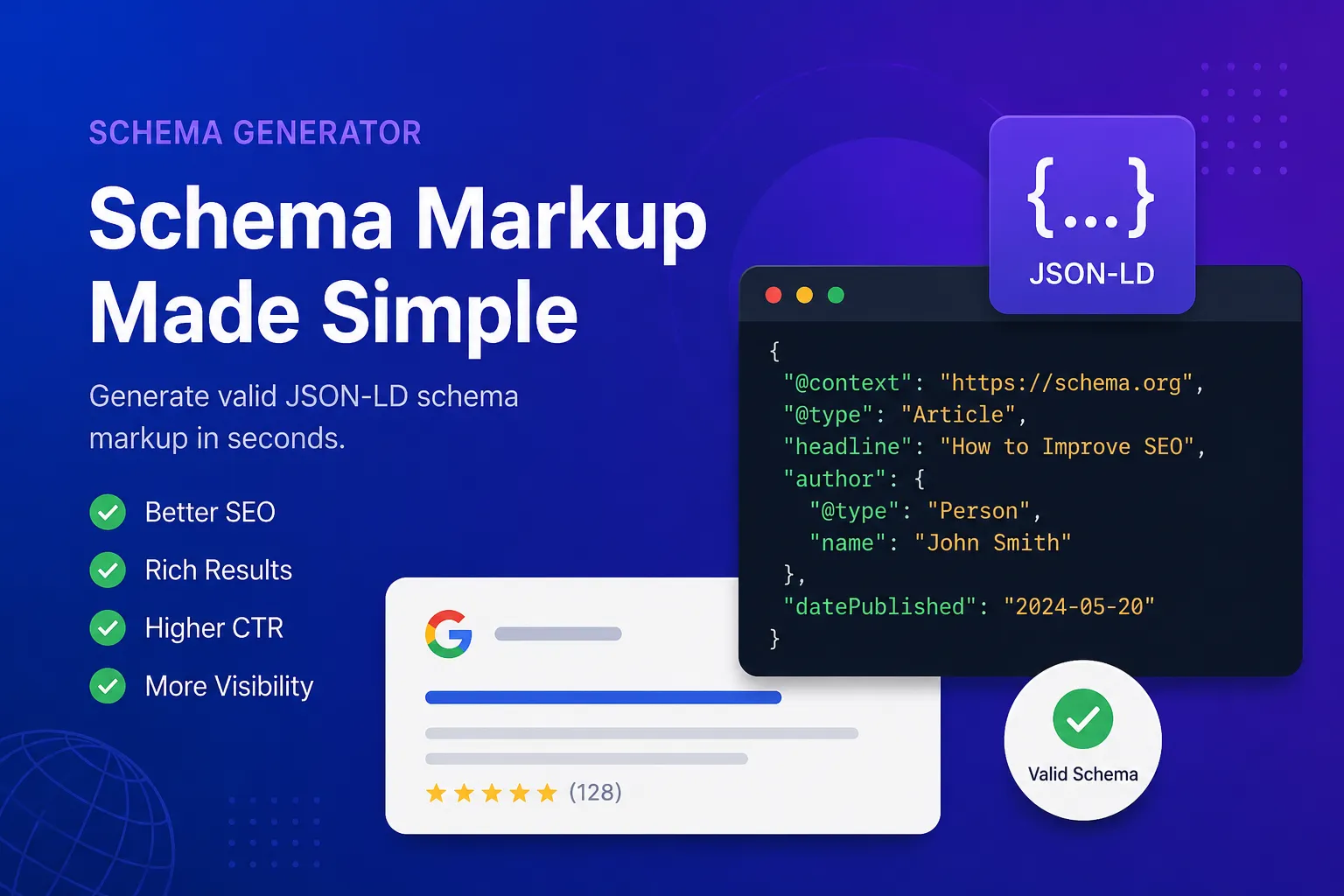 Schema Markup Generator: The Easy Way to Get Rich Results in Google